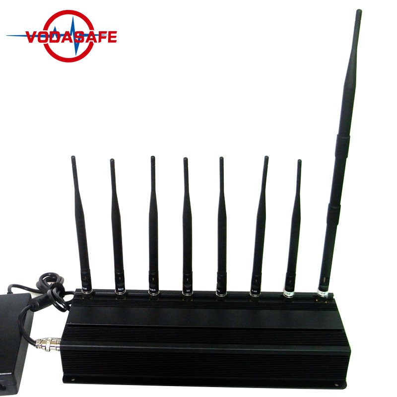 Examination 50M Range Mobile Phone Signal Scrambler With 8 Frequencies Customized Service