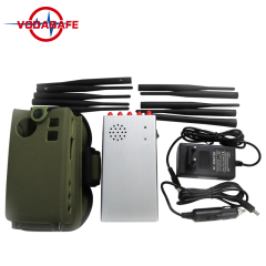 10W10Bands VehicleJammer With Gps Tracker Blocking 20m Coverage Radius