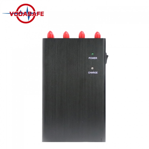 15M Jamming Range Handheld Vehicle Signal Jammer With 6 Signals