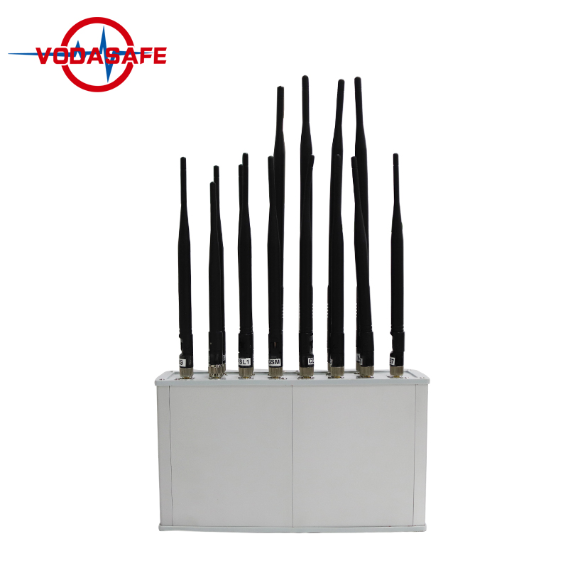 Desktop 2G3G4GGPSWiFi Cell Phone Jammer With Lojack/UHF/VHF/RF Blocking