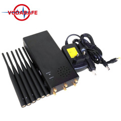 Alta potencia portátil 6Bands Jammer / Bloqueador Vodasafe P6plus