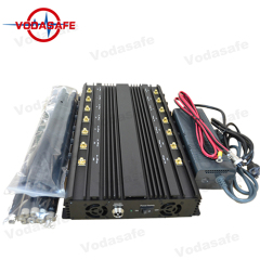 14 Bandas Jammer para celular 3G / 4glte, GPS, Lojack, control remoto Jammer / Bloqueador todo en uno