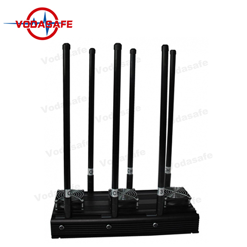 Cell phone jammer Warminster , 6 Antenna High Power UAV Jammer With LED Display