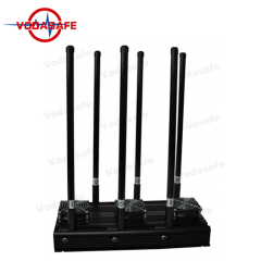 Drone Jammer System, GPS Jammer 130W Cellphone Jammer para 3G, 4G Smart Cellphone, Wi-Fi, Bluetooth