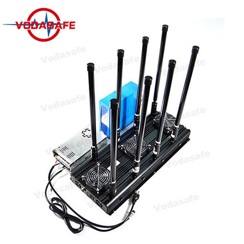 Udpated Version Stationary Adjustable 8 Antenna Signal Isolator High Power 3G/4G Cellular Phone, WiFi, GPS, Lojack