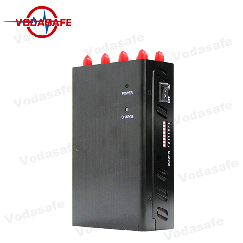 8 Антенна Handheld Jamming для сотового телефона CDMA / GSM / 3G / 4glte / Wi-Fi / Bluetooth / GPS / Lojack High Power Jammer