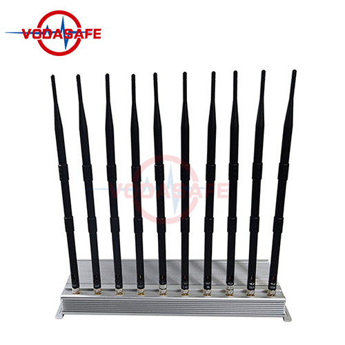 40m Jamming Range 10 Antennas Wifi Network Signal Blocker with Inner Fans