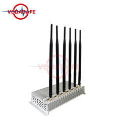 Tecnología de barrido Wi-Fi / Bluetooth Signal Jammer con rango de bloqueo de aula 40M