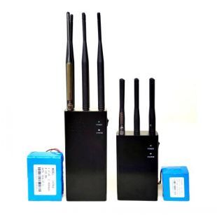 Latest 6 Antennas Jammer for GPS/Lojack/WiFi /3G/4G, Handheld Jammer for Cellphone GPS Tracker Anti Jammer Blocker up to 30m
