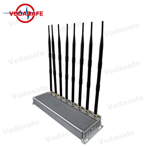 Alta potencia fija 8 bandas Jammer / Bloqueador Jamming para todo el teléfono móvil 4G / 3G / 2g / WiFi2.4G / CDMA450MHz, Mobile Jammer