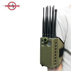 Portable haute qualité portable 8 bandes Signal de téléphone et GPS signal brouilleur