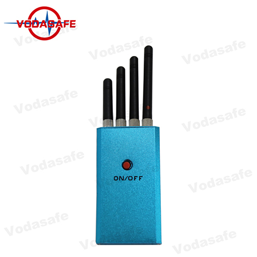 Blue Color Pocket Cellphone Scrambler Blocking CDMA/GSM/3G/Wi-Fi/Bluetooth Signals