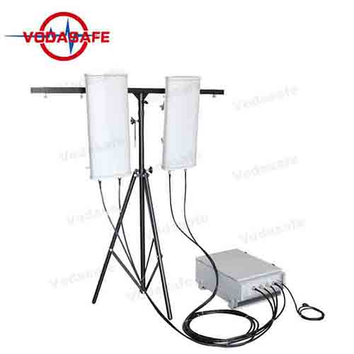 High Quality High Power Prison Drone Jammer, 2G/3G/4G/VHF/UHF/GPS/Uav Blocker  Cover Radius 50-150m