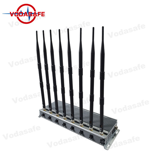 Cada banda 5W Alta potencia 8 bandas Teléfono móvil Jammer de señal Bloqueo de red telefónica
