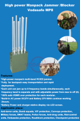 Multiband-Störsender für Konvoi / GPS L2 L3 L4 L5 Sat-Satellitentelefon; Auto-Fernbedienung Jammer / Blocker; Handy-Blocker