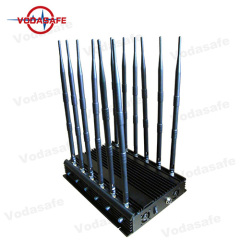 VHFUHF RF Bloqueador de señal de teléfono celular / Silent Phone SignalGPSTracker