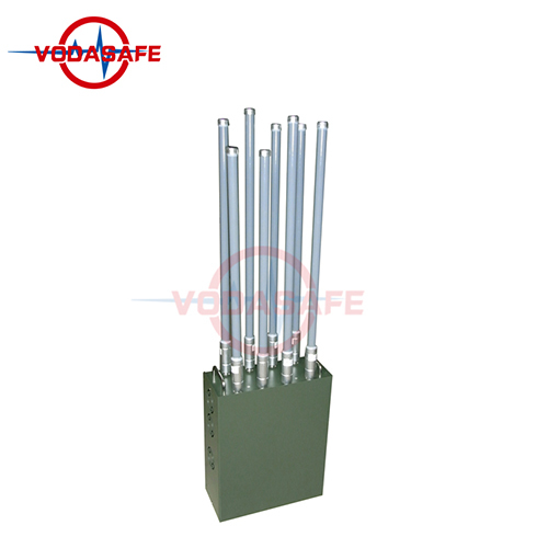 Multi Bands Military Man Pack Bomb Portable Jammer with High Power Convoy Jamming System Cover Radius 50-100m