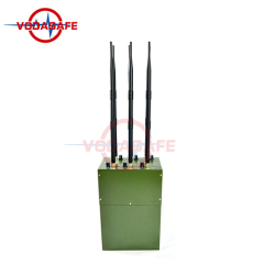 30W 13Kg Portable Vehicle Bomb Jammer with 3dBi External omni-directional antenna