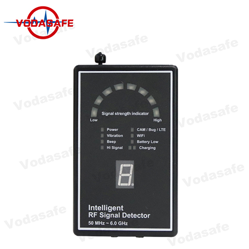 8 LEDs Wireless Signal Detector With Semi Directional Antenna Identify WiFi hidden camera