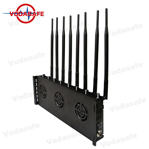 Jammer de vehículos 3G / 4G / Lojack / Mobile / Gps para RC433MHz / 315MHz / 868MHz