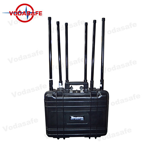 6 Antenne High Power Fahrzeug Signal Jammer / Jamming Arbeit für 2G / 3G / 4G / GPSL1