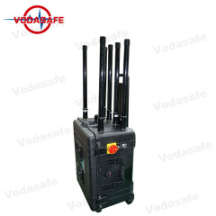 6CH Jammer Drone Jammer Uav Blocker GSM / 3G / 4G с высоким радиусом покрытия 500-1000 м