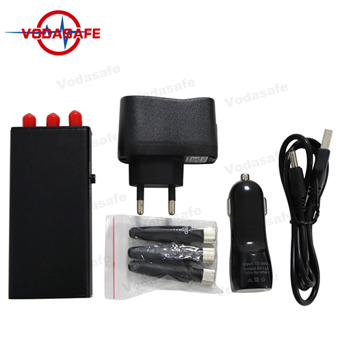 CDMA / GSM / 3G / GPS Vehículos Jammer Block GPS trackers hasta 10M