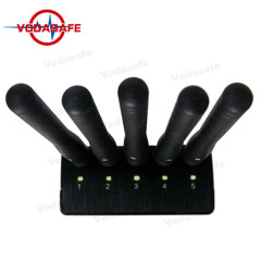 5 Antenne Handheld Vehicle Jammer mit 5 Antennen Arbeiten für 2G3G4GGPS Tracker