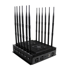 6-10W/Band 12 Antennas Signal Jammer 2g 3G 4G WiFi...