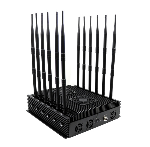 6-10W/Band 12 Antennas Signal Jammer 2g 3G 4G WiFi Lojack GPS Long Range