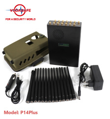 Hot Selling Portable Jammer CDMA GSM GPS Bluetooth 5g Cell Phone Signal Jammer