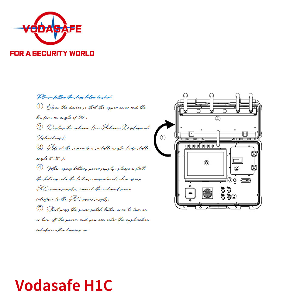 Portable drone signal detector anti-drone signal shield protect your home security