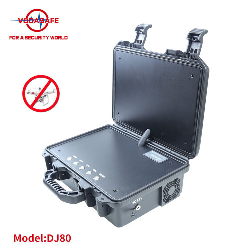 Anti-Drone Portable Handheld WiFi GPS Drone Jammer with 500-1000m Coverage Range