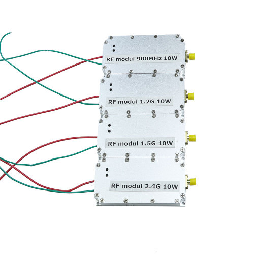 Langstrecken 10W 900MHz 1.2g 1.5g 2.4G Drone Shield Drone Interceptor Modul