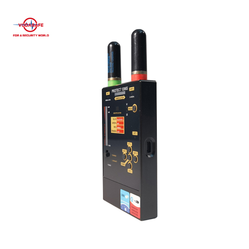 Antena Dual 50MHz-4GHz 2.4G WIFI GPS Teléfono Móvil Detector de Señal Inalámbrica de mano Anti-gps Posicionamiento Rastreador Escáner