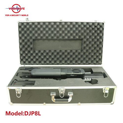 8-band anti-drone gun portable high power drone countermeasures