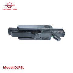 8-band anti-drone gun portable high power drone countermeasures