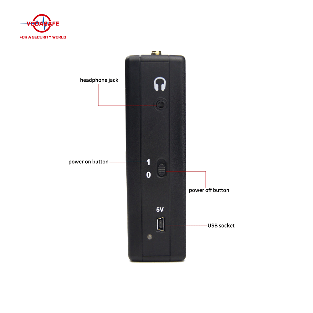 5g Sub 6 GSM / 3G / 4G Cell Phone Signal Detector Audio Monitoring