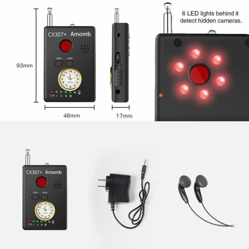 Anti Espion Caméra Cachée Wiretapping Tracker Pen GPS Car Signal RF Device Detector