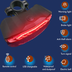 smart alarm turn signal tail light