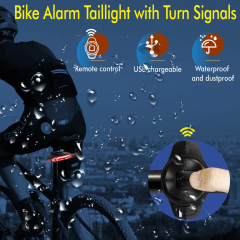 smart alarm turn signal tail light