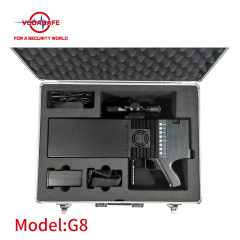 High Power Portable Drone Signal Jammer With Directional Antenna Anti UAV Up To 2000m