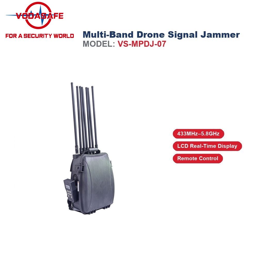 portable drone defense for critical infrastructure from vodasafe