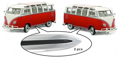 Deluxe Bus Rocker Molding Kits Pre Bus 67 pair