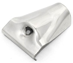 Polished stainless steel spare clamp for Westfalia style roof rack