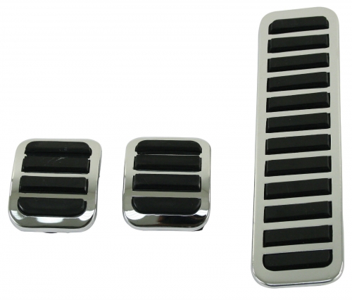 3PCS/set  Brake and Clutch Pedal Covers VW Beetle Bug Ghia