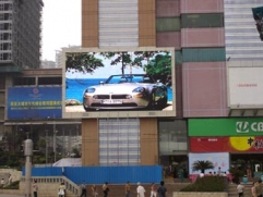 Aluminum outdoor LED displays commercial advertising display screen p6