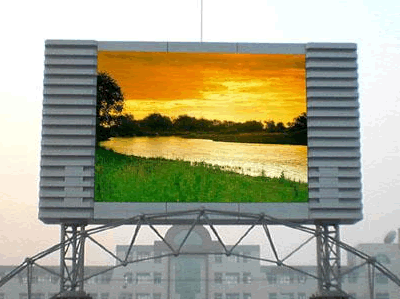 RGB outdoor LED displays screen  3528SMD P8 1024x1024mm