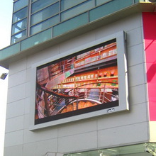 Aluminum outdoor LED displays commercial advertising display screen p6