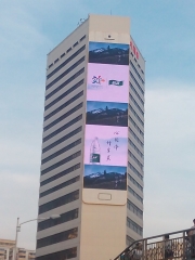 full color outdoor LED displays advertising led display screen  IP65 P10  high brightness